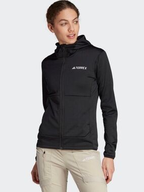 Adidas Xperior Light Fleece Hooded Jacket Size Small